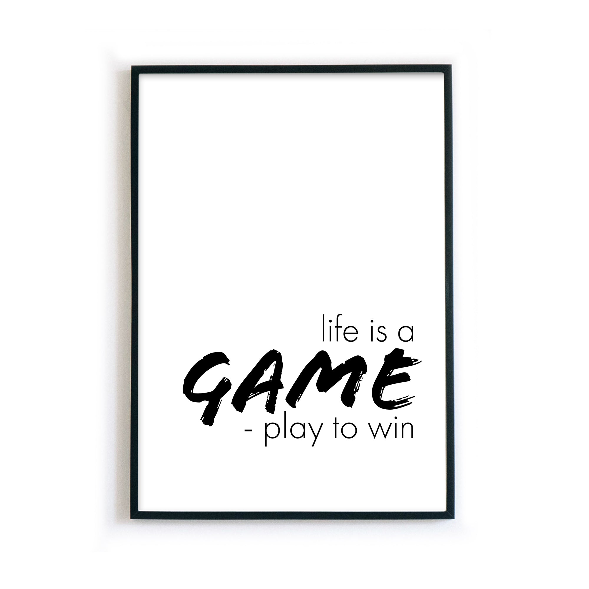 4onepictures-a4-life-is-a-game-poster-motivation-bilderrahmen-3.jpg