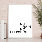 No Rain No Flowers