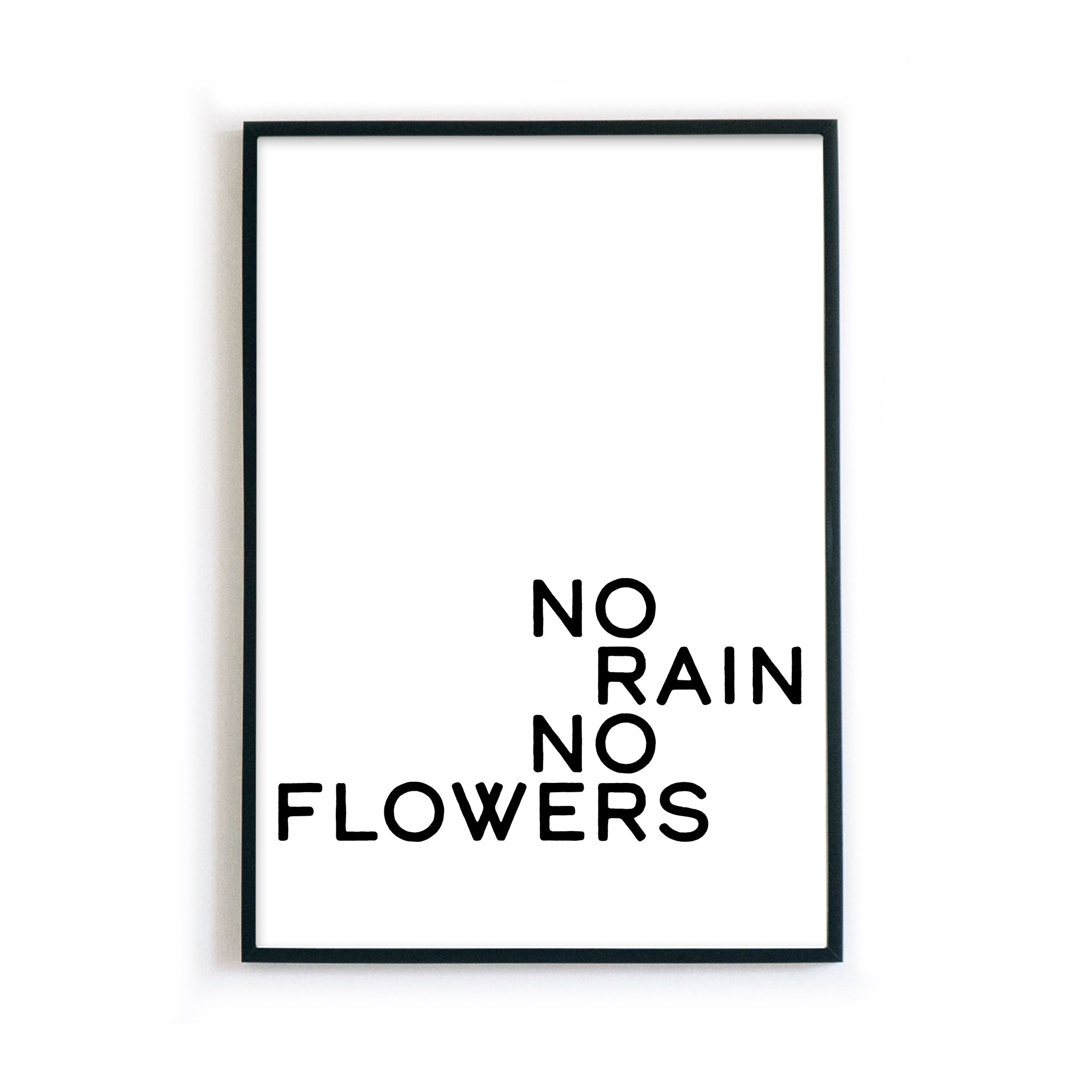 No Rain No Flowers