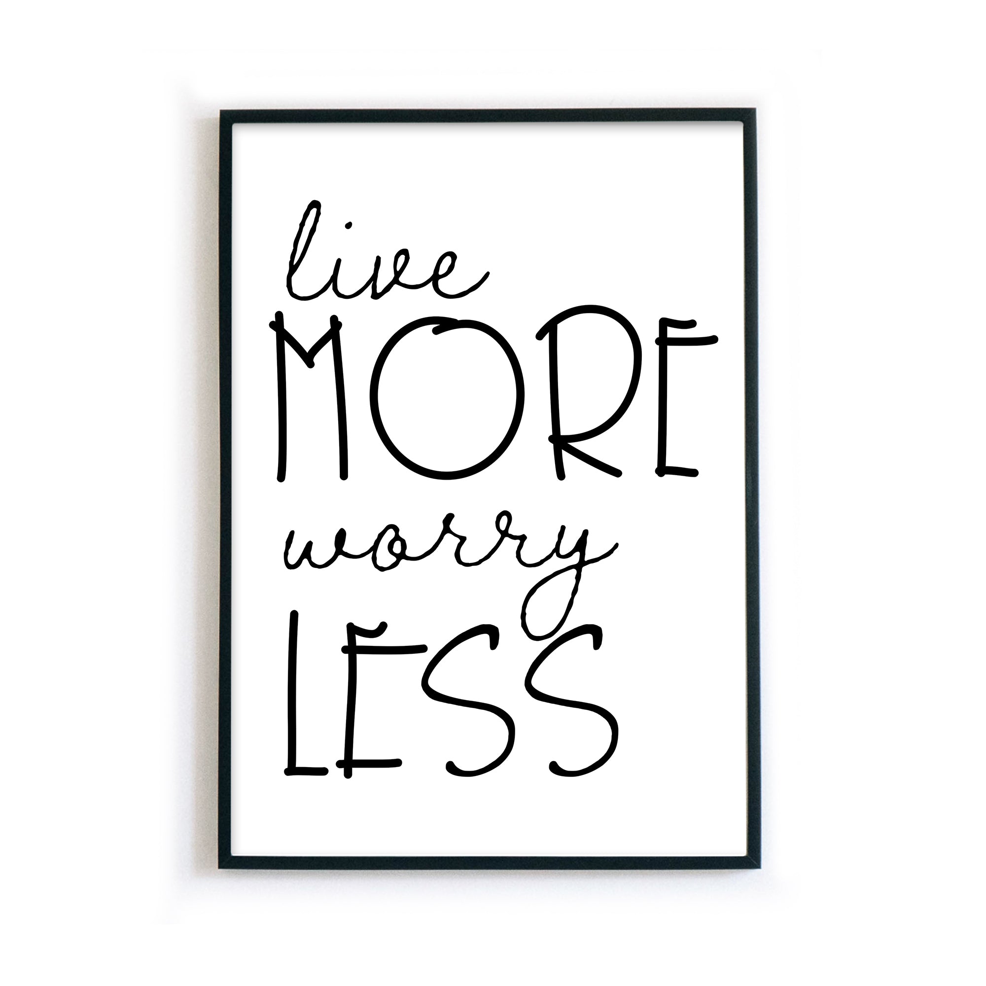 4onepictures-a4-typografie-live-more-worry-less-motivation-inspiration-bilderrahmen-2.jpg