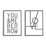 You & Me Love Poster