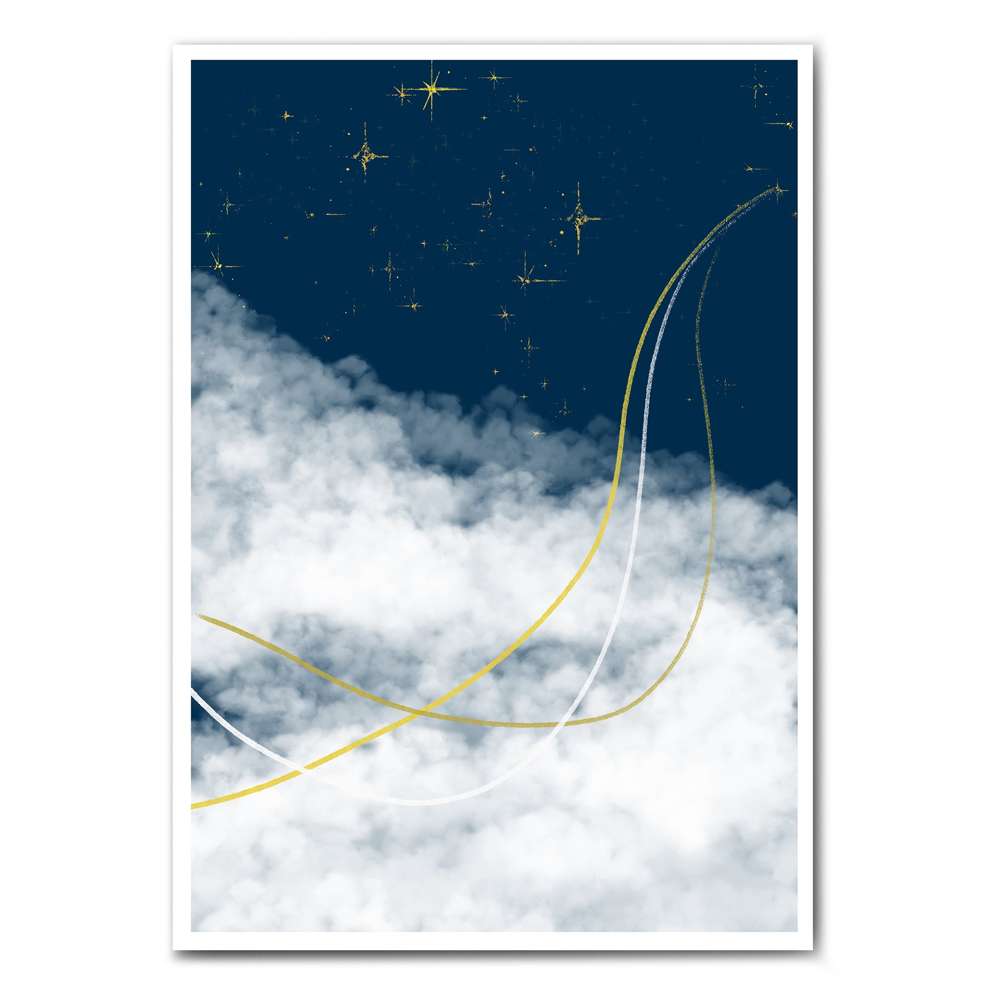 4onepictures_poster_a4_a3_a2_abstrakt_art_bild_kunst_nacht_himmel_sterne_wolken_blau_4one.jpg