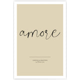 amore Bild Personalisiert für Paare